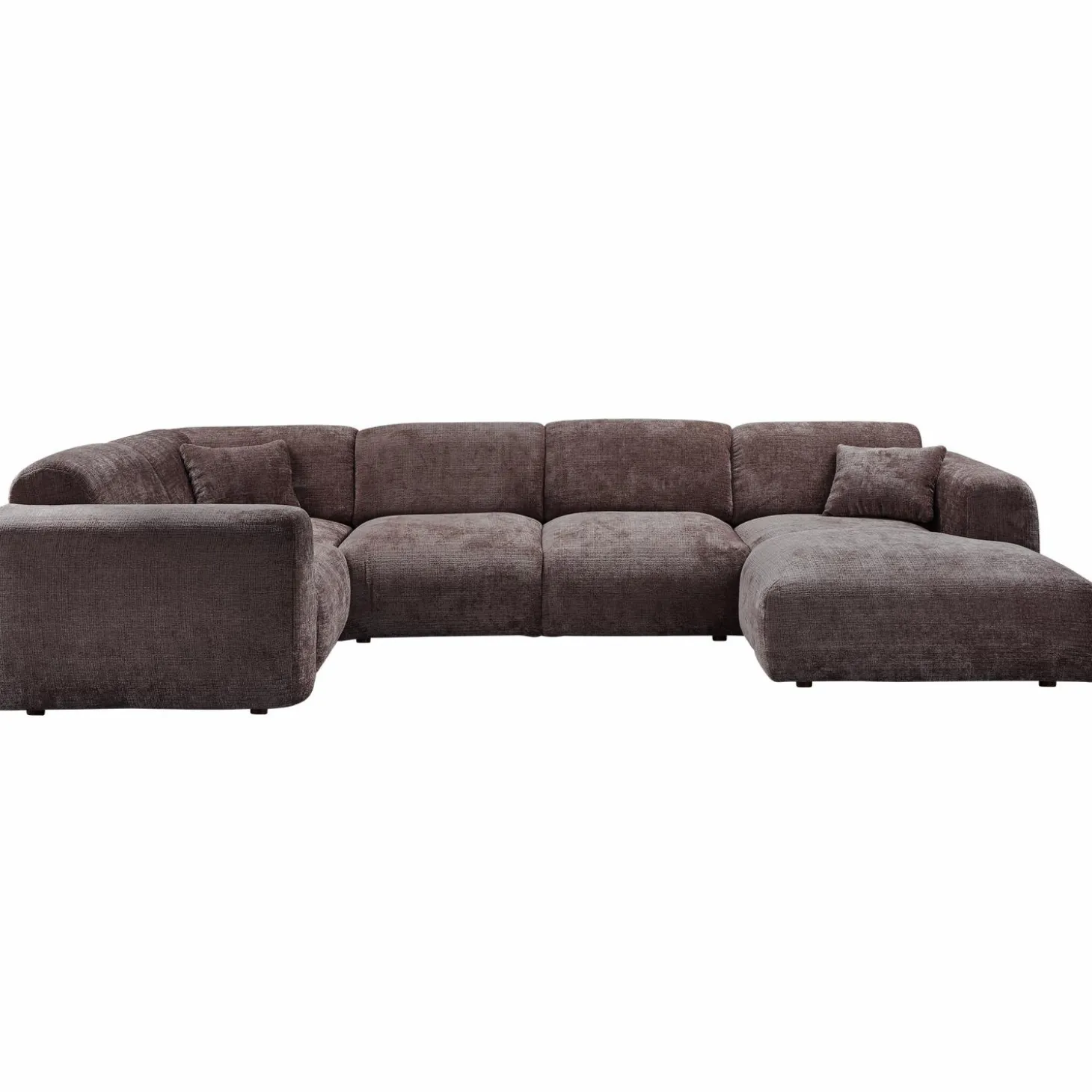 cloud-hoekbank-links-geweven-c-gccWHnxX-1.webp Discount WOOOD Cloud Hoekbank Links Geweven Chenille Warm Bruin