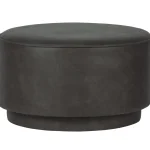 Fashion WOOOD Coffee Poef Ecoleer Antraciet