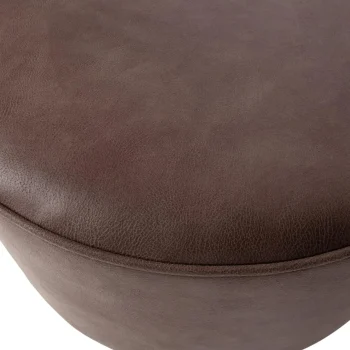 Sale WOOOD Coffee Poef Ecoleer Warm Bruin