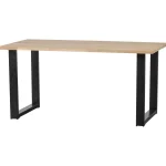 Online WOOOD Combi-Tablo: Eiken 160x90 & U-poot