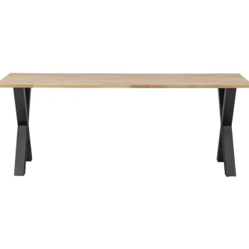 Fashion WOOOD Combi-Tablo: Eiken 220x90 & Alkmaar Poot