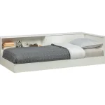 Best WOOOD Connect Hoekbed Grenen Wit