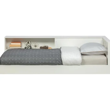 Best WOOOD Connect Hoekbed Grenen Wit