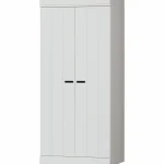 Outlet WOOOD Connect Lage Kast 2-deurs Grenen Wit