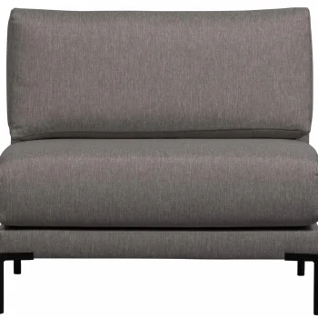 Discount WOOOD Couple Eetbank Element 100 Cm Grijs Melange