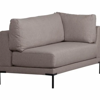 Discount WOOOD Couple Eetbank Hoekelement Lange Zijde Links Taupe