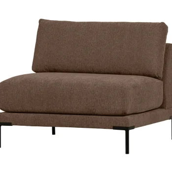 Discount WOOOD Couple Loveseat Element Chocolade Bruin Chocoladebruin