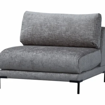 New WOOOD Couple Loveseat Element Denim Melange
