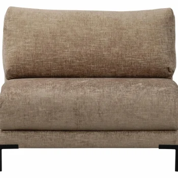 Outlet WOOOD Couple Loveseat Element Mud Melange