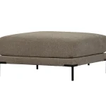 Clearance WOOOD Couple Poef 100 Cm Taupe