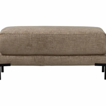 Best WOOOD Couple Poef 50 Cm Mud Melange