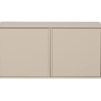 Best WOOOD Daily Closet Double 50x100 Cm Grenen Dakargrau