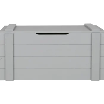 New WOOOD Dennis Speelgoedkist Geborsteld Betongrijs