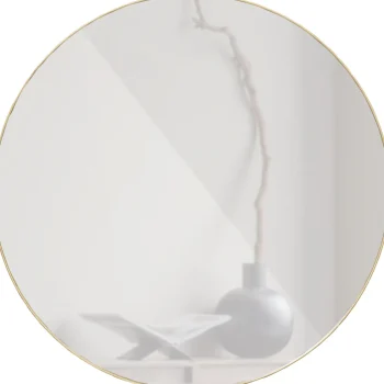 Sale WOOOD Doutzen Spiegel Metaal ø80 Cm Goud