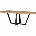 Discount WOOOD Drenthe Poot Metaal Zwart