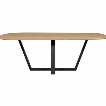 Discount WOOOD Drenthe Poot Metaal Zwart