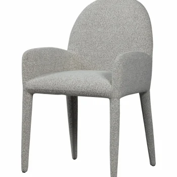 Clearance WOOOD Elegance Eetkamerstoel Met Armleuning Greige