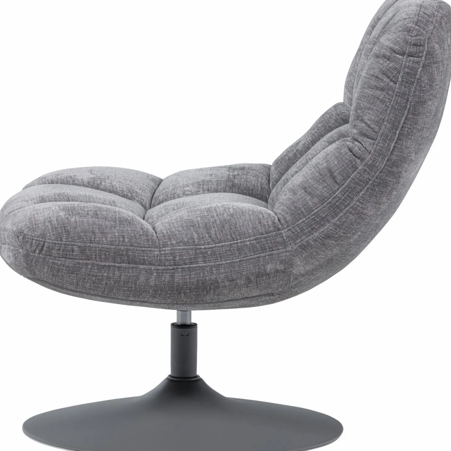 elvi-draaifauteuil-chenille-st-CDyUnoOz-3.webp New WOOOD Elvi Draaifauteuil Chenille Structuur Lichtgrijs
