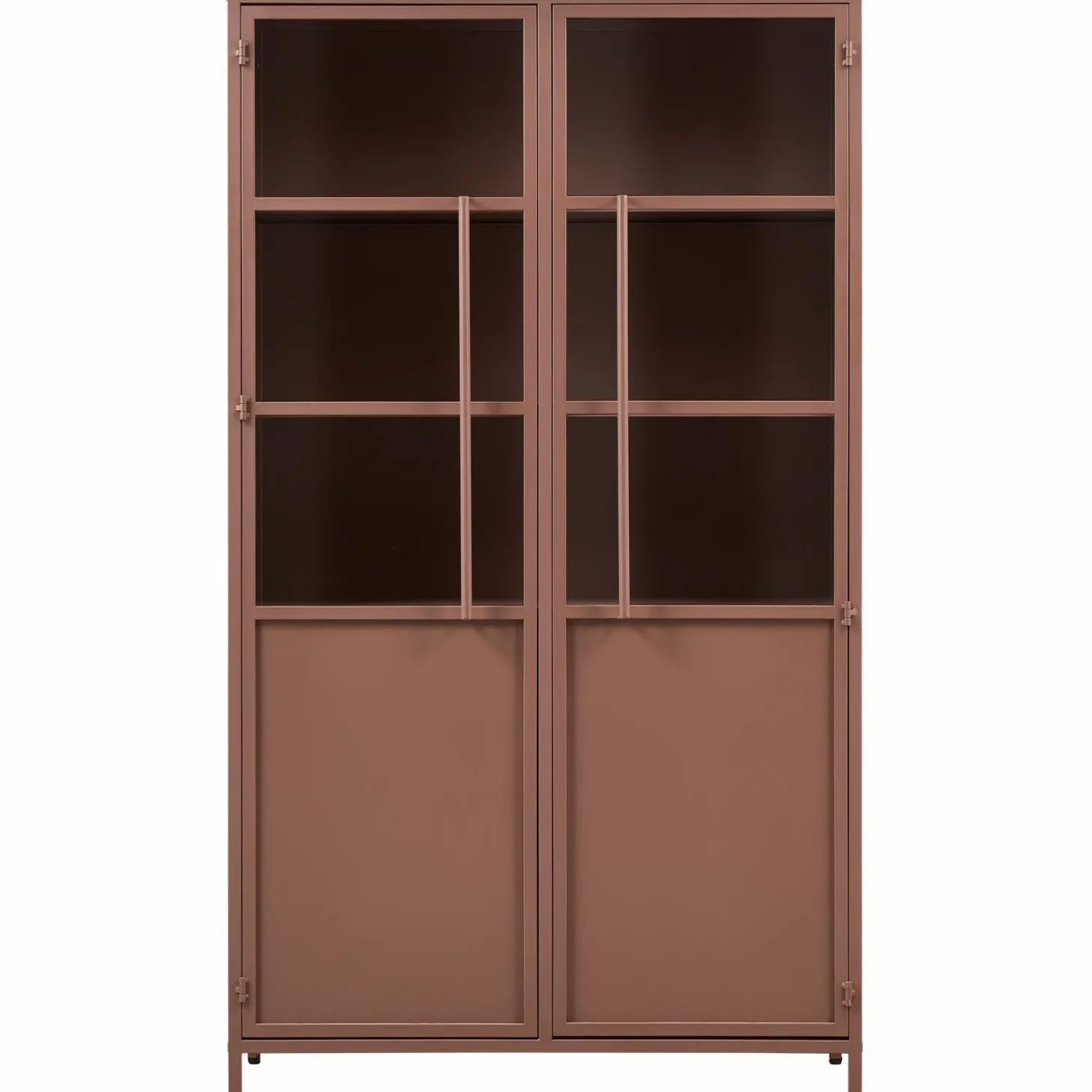 exhibit-vitrinekast-metaal-tan-VhLjFFKJ-1.webp New WOOOD Exhibit Vitrinekast Metaal Tan