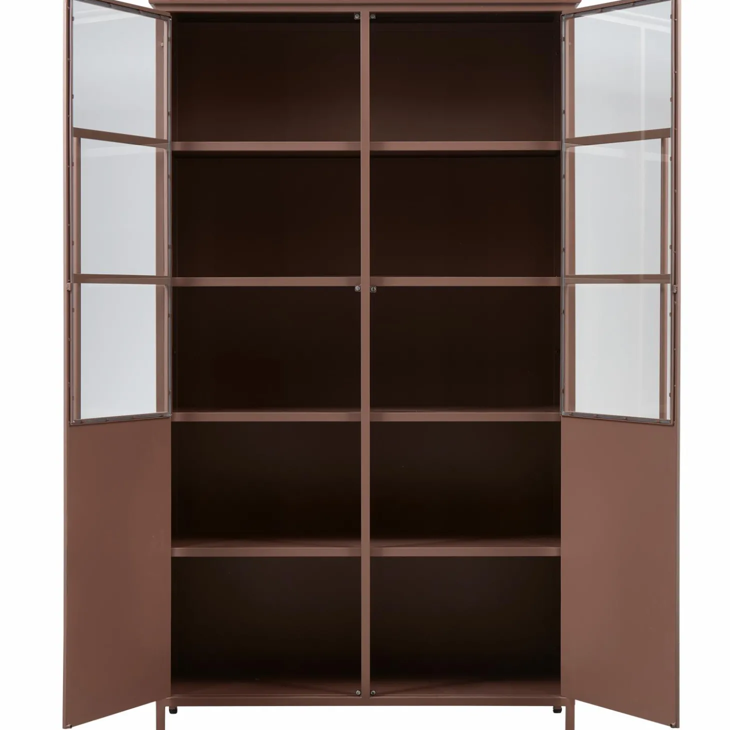 exhibit-vitrinekast-metaal-tan-VhLjFFKJ-4.webp New WOOOD Exhibit Vitrinekast Metaal Tan