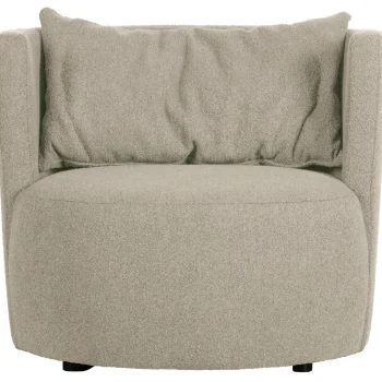 Clearance WOOOD Explore Fauteuil Bouclé Naturel