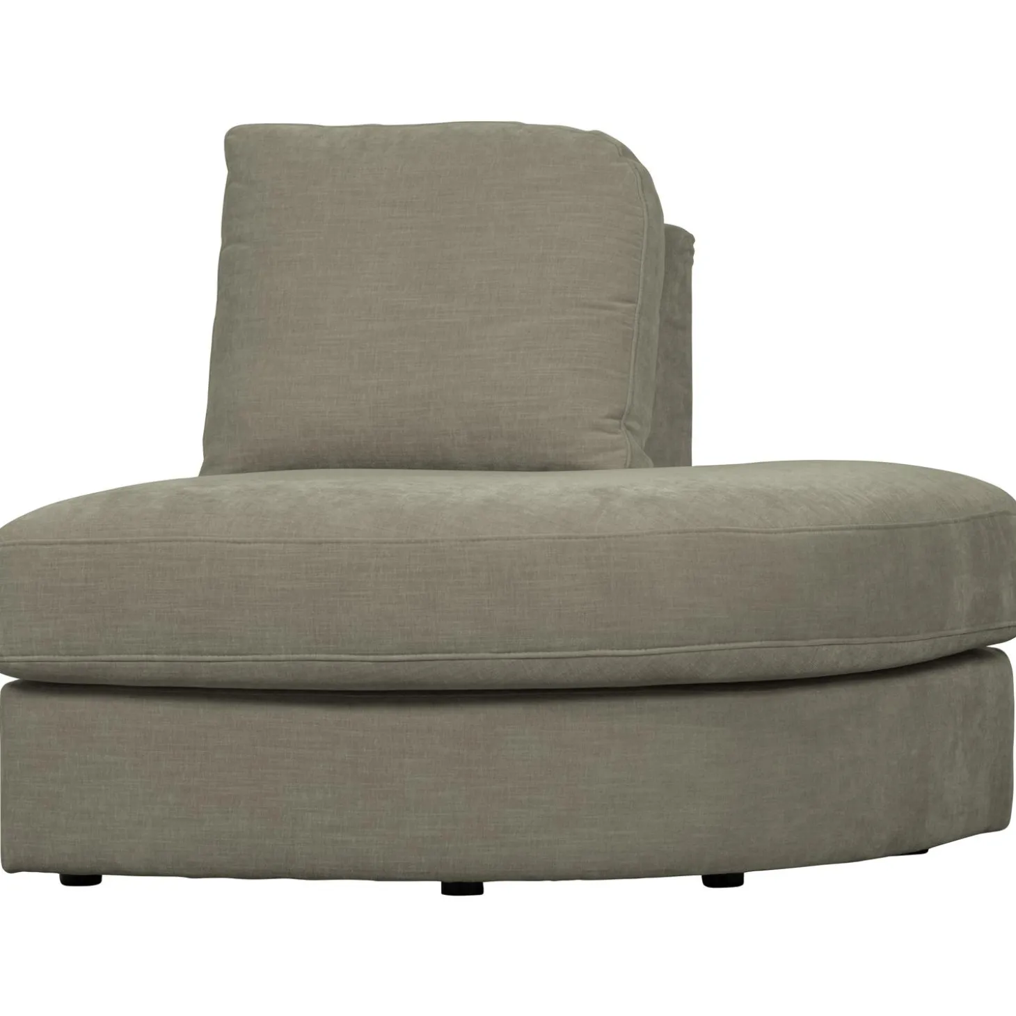 family-1-zits-element-ronde-ho-vVlUpjBc-0.webp Online WOOOD Family 1-zits Element Ronde Hoek Rechts Warm Grijs