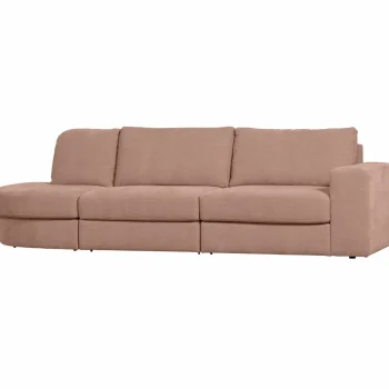 Sale WOOOD Family Bank 2,5-zits Ronding Links Roze