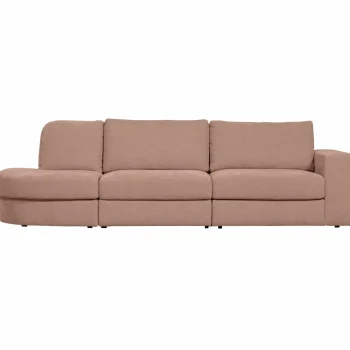 Sale WOOOD Family Bank 2,5-zits Ronding Links Roze