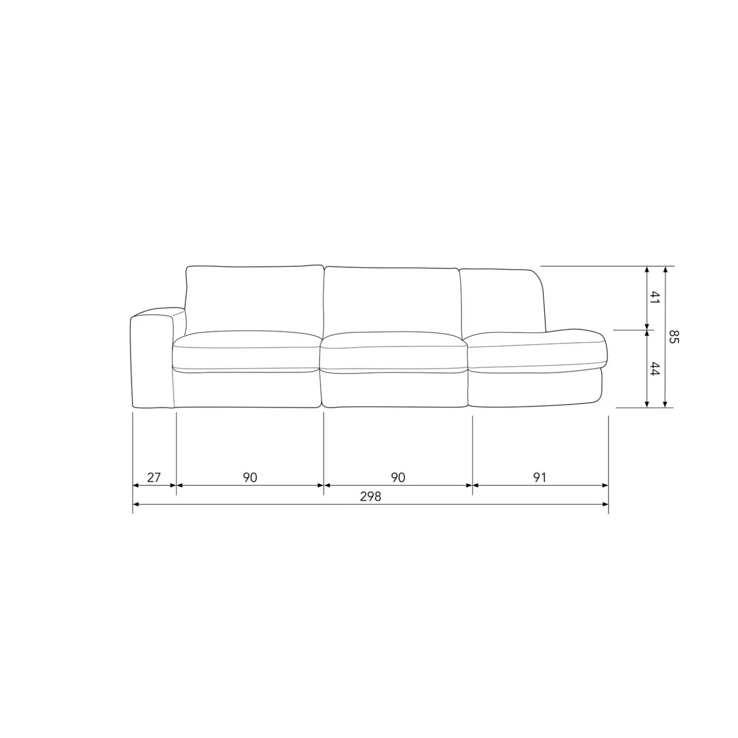 family-bank-25-zits-ronding-re-ZRLnWXUQ-4.webp New WOOOD Family Bank 2,5-zits Ronding Rechts Groen