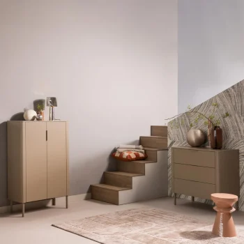 Clearance WOOOD Fedde Bijzettafel Metaal Oud Roze