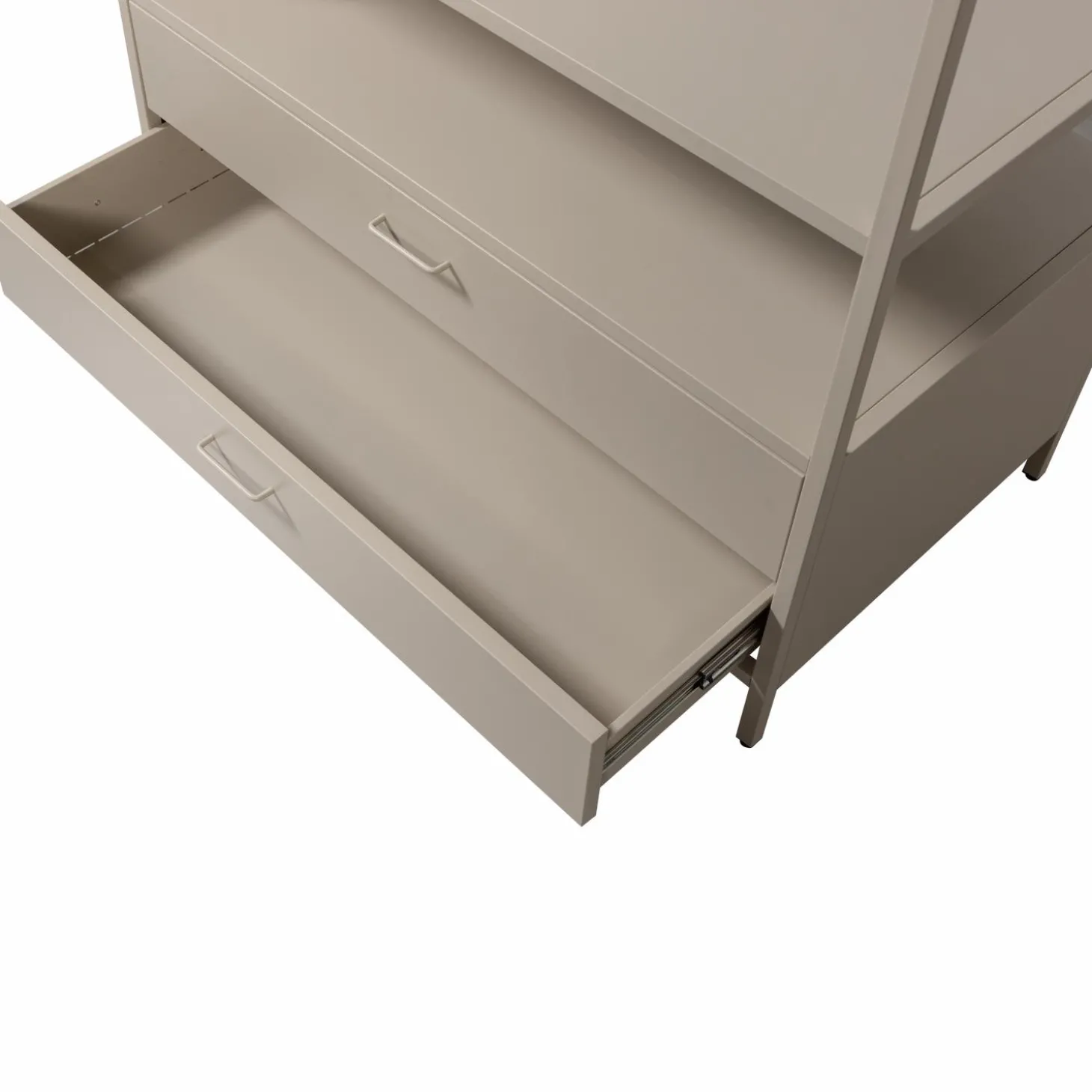 ferris-open-kledingkast-100-cm-wiunbNSH-9.webp Outlet WOOOD Ferris Open Kledingkast 100 Cm Metaal Zand