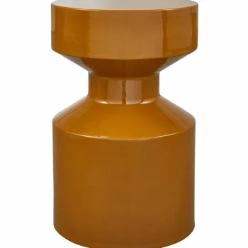 Best WOOOD Ferry Bijzettafel Metaal Honinggeel