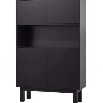 Online WOOOD Finca Buffet-/drankkast Grenen Diepzwart