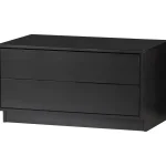 Hot WOOOD Finca Tv Meubel 75 Cm Grenen Diepzwart