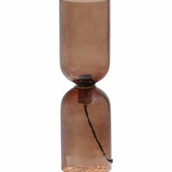 Clearance WOOOD Gigi Tafellamp Gehamerd Glas 51 X Ø 15 Cm