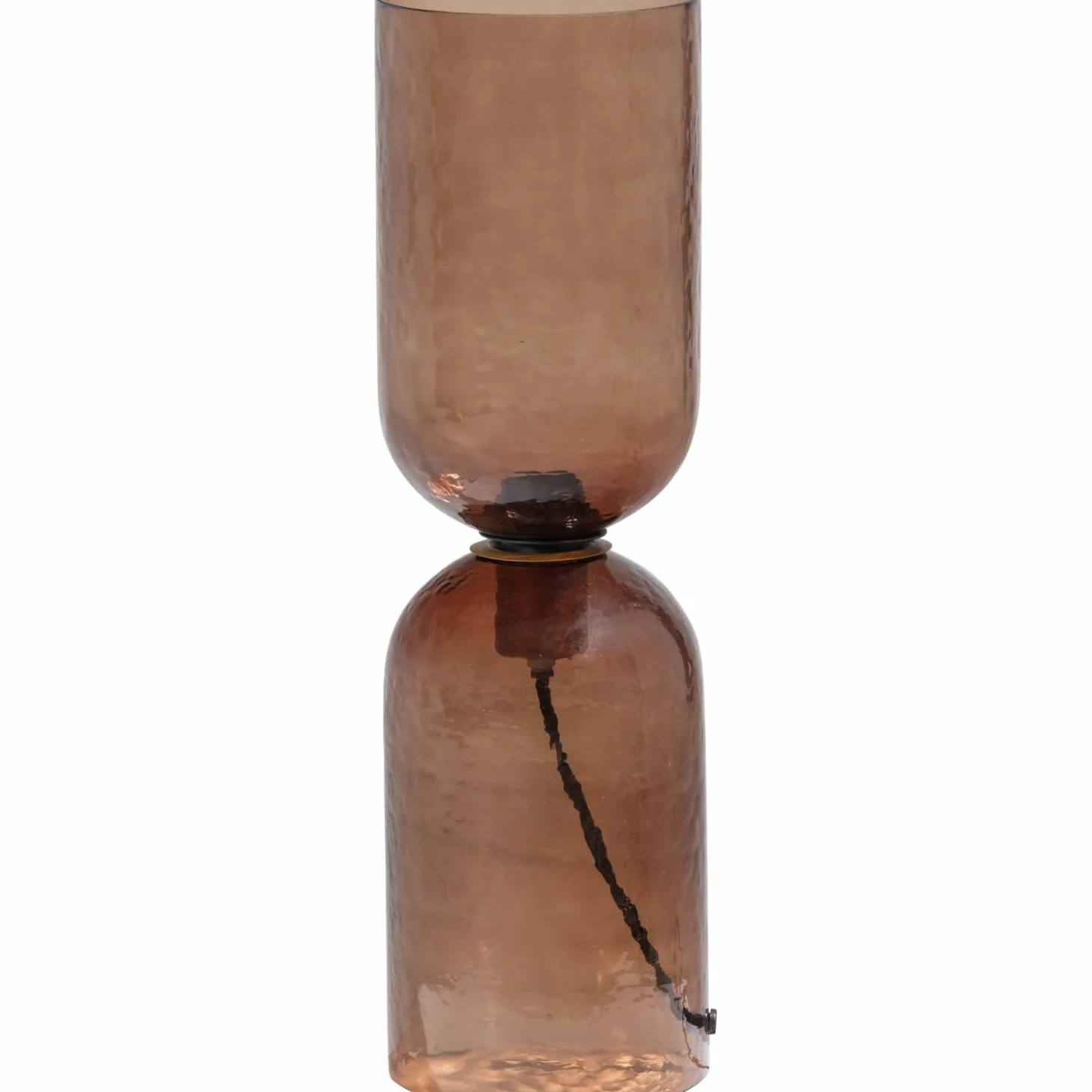 gigi-tafellamp-gehamerd-glas-5-tVdHMfyc-0.webp Clearance WOOOD Gigi Tafellamp Gehamerd Glas 51 X Ø 15 Cm