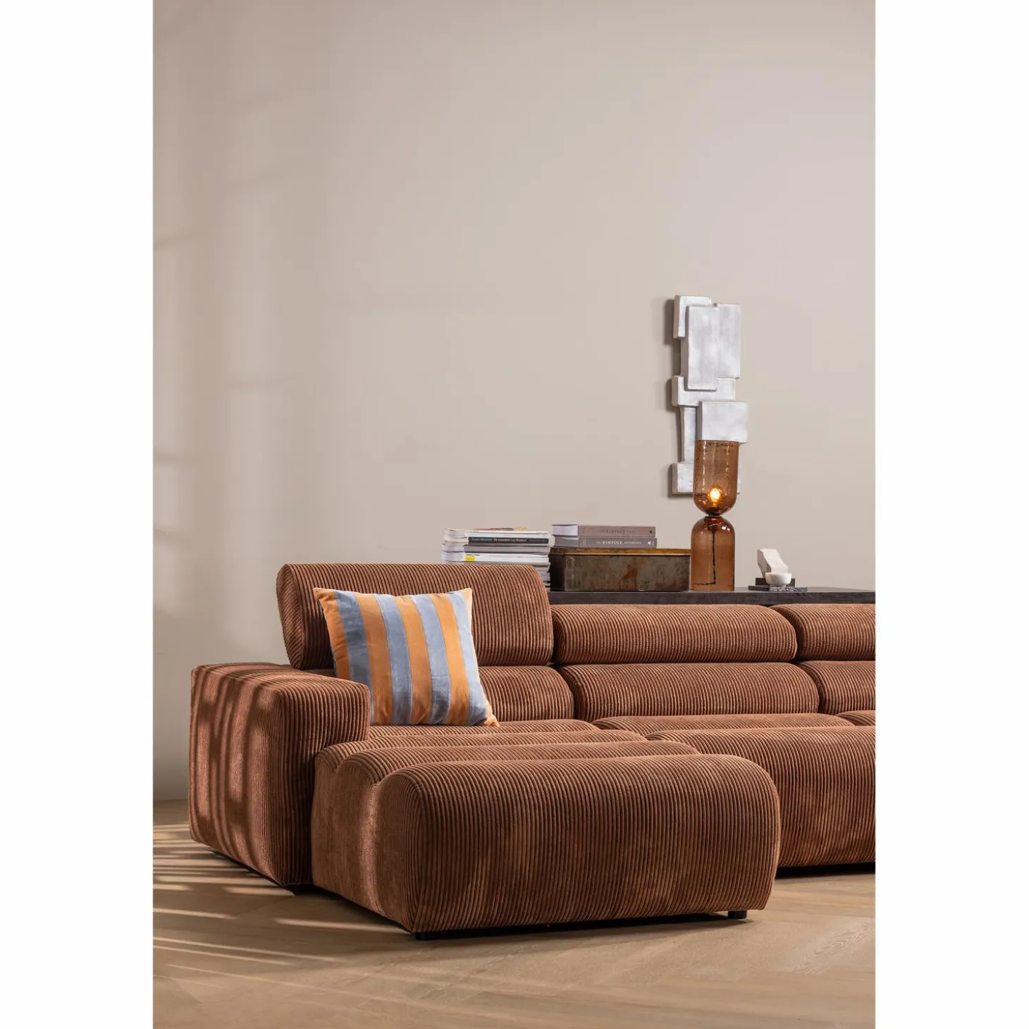 gigi-tafellamp-gehamerd-glas-5-tVdHMfyc-2.webp Clearance WOOOD Gigi Tafellamp Gehamerd Glas 51 X Ø 15 Cm