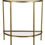 Best WOOOD Goddess Sidetable Antique Brass