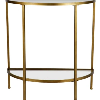 Best WOOOD Goddess Sidetable Antique Brass