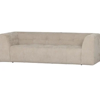 Outlet WOOOD Grid 3-zits Bank Geweven Stof Zand