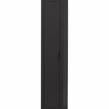 Discount WOOOD Gunnar Smalle Hoge Kast Grenen Matzwart