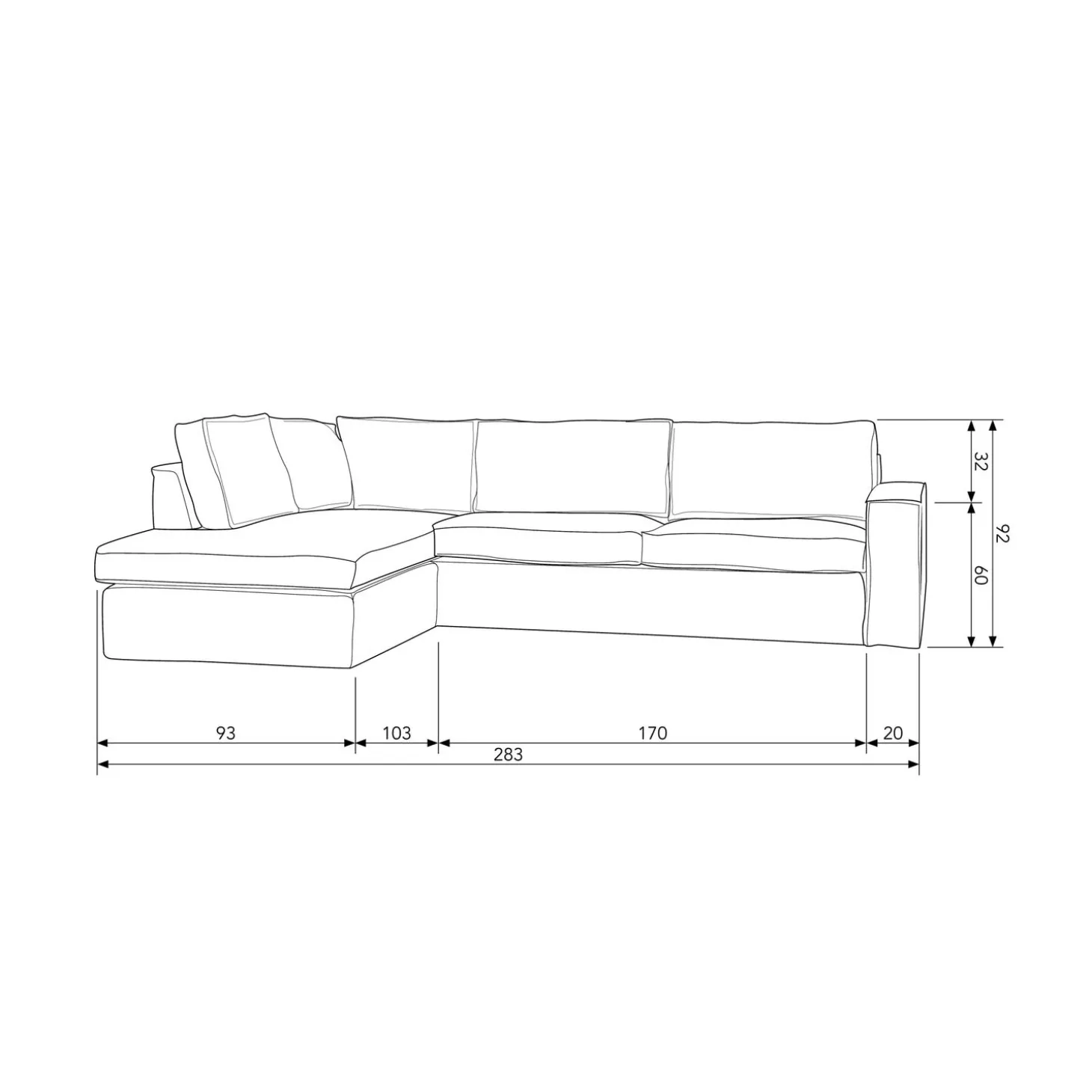 hajo-hoekbank-links-boucl-natu-wmYhCRTn-4.webp Discount WOOOD Hajo Hoekbank Links Bouclé Naturel