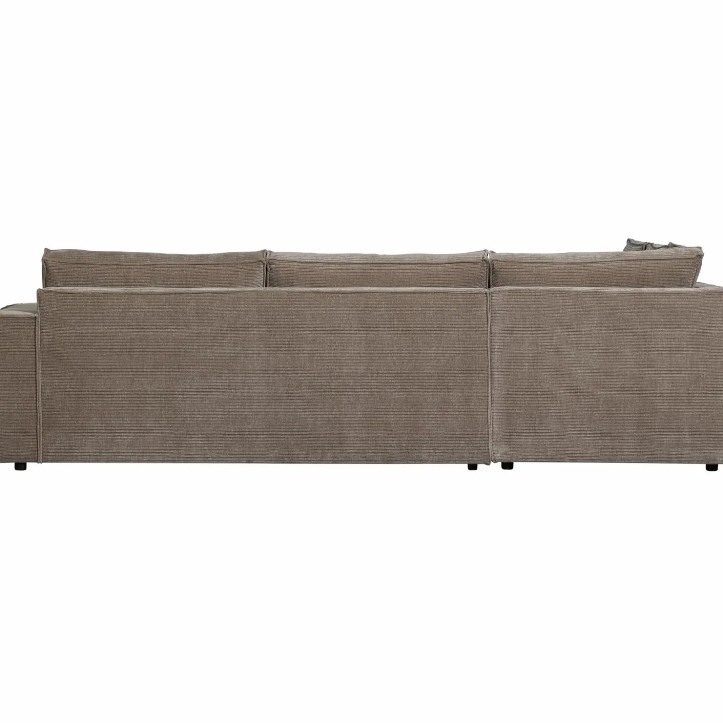 hajo-hoekbank-links-ribstof-ta-RmIqkbOX-2.webp Outlet WOOOD Hajo Hoekbank Links Ribstof Taupe