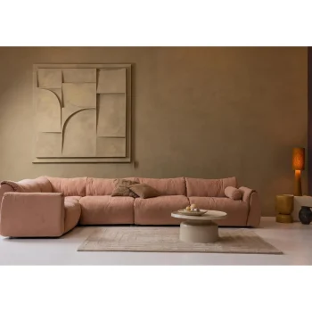 Outlet WOOOD Hekla Bijzettafel Metaal Oranje