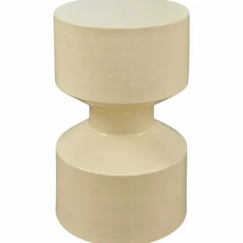 Best WOOOD Hidde Bijzettafel Metaal Geel