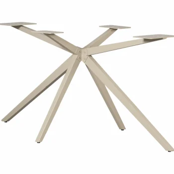 Hot WOOOD Holland Kruispoot XL Metaal Dakargrau