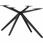 Best WOOOD Holland Kruispoot XL Metaal Zwart