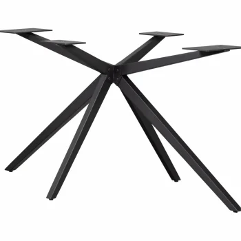 Best WOOOD Holland Kruispoot XL Metaal Zwart