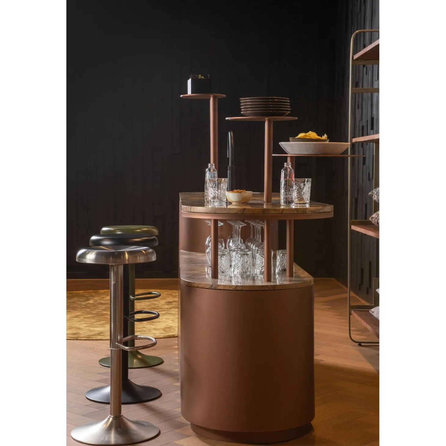 isaac-barkruk-metaal-warm-groe-vojhVSua-2.webp Best WOOOD Isaac Barkruk Metaal Warm Groen