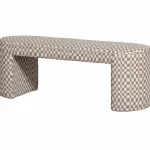 Sale WOOOD Jacob Bankje Ruit Dessin Zand